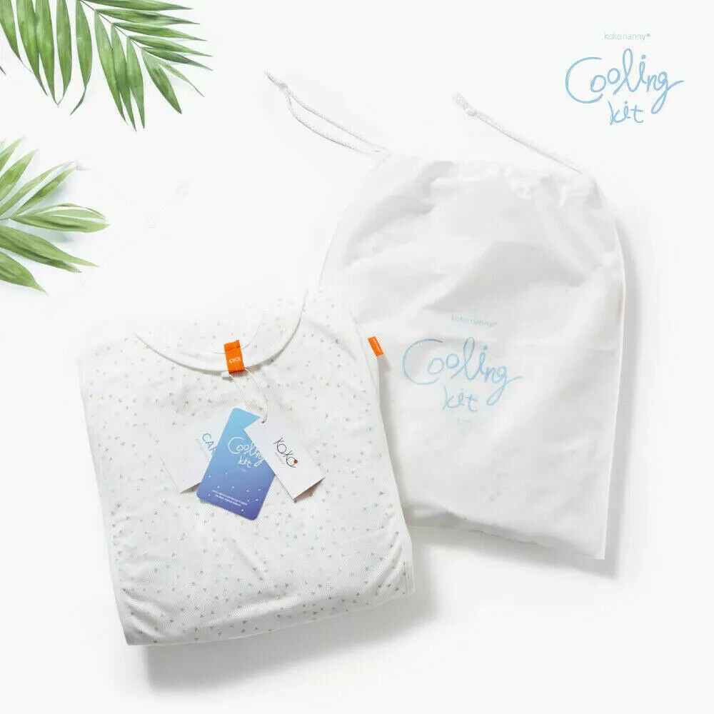 KOKONANNY Newborn Baby Bedding Cooling Wrap Support Kit Replacement 3D Air Mesh